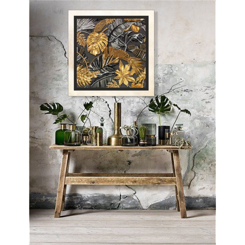Main Bead Embroidery Kit Golden Tropics