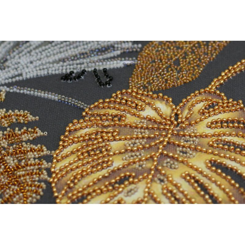 Main Bead Embroidery Kit Golden Tropics