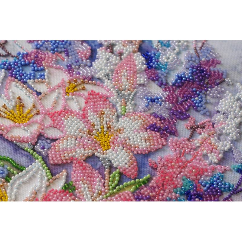 Main Bead Embroidery Kit Light pink