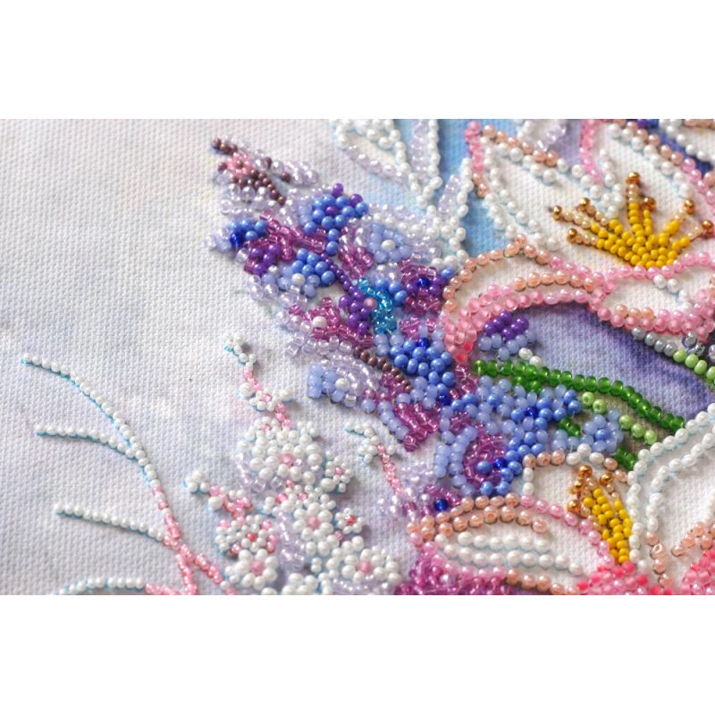 Main Bead Embroidery Kit Light pink