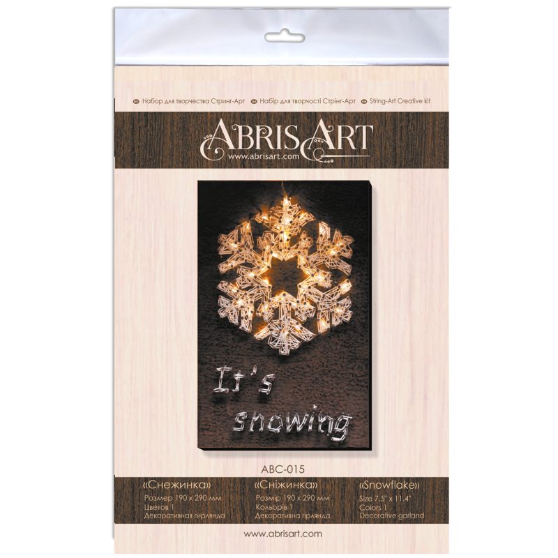Creative Kit/String Art Snowflake