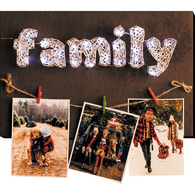 Creative Kit/String Art Happy family