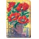 Micro Beads Embroidery Kit Vintage poppies