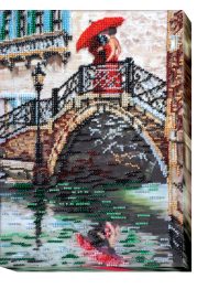 Micro Beads Embroidery Kit Reflection in the water