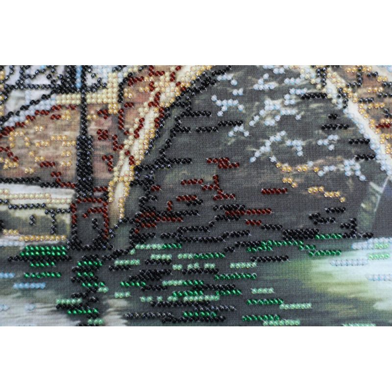 Micro Beads Embroidery Kit Reflection in the water