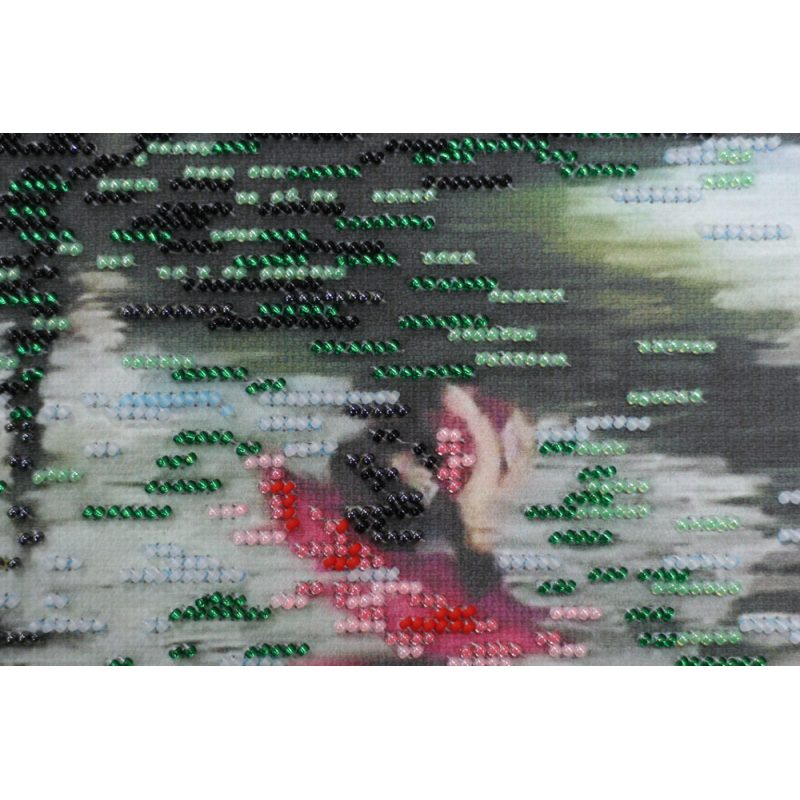 Micro Beads Embroidery Kit Reflection in the water
