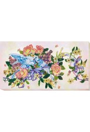 Micro Beads Embroidery Kit Doves