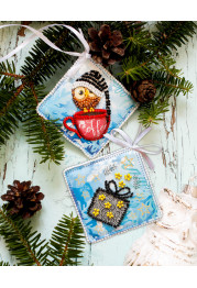 Decoration Winter owl