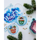Decoration New Year sweets