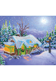 Charts on artistic canvas Christmas