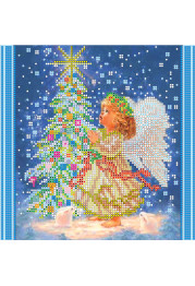 Charts on artistic canvas The Christmas Star