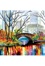 Charts on artistic canvas Reflection