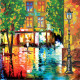 Charts on artistic canvas Autumn Fantasy