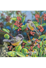 Charts on artistic canvas Morning Forest