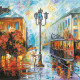 Charts on artistic canvas Autumn Story