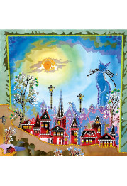Charts on artistic canvas The Keeper of Dreams
