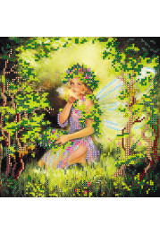 Charts on artistic canvas Nymph