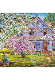 Charts on artistic canvas Garden Swing