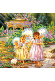 Charts on artistic canvas Little Sisters
