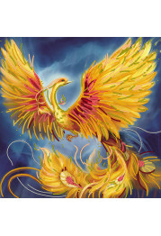 Charts on artistic canvas The Firebird