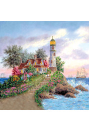 Charts on artistic canvas Brigantine