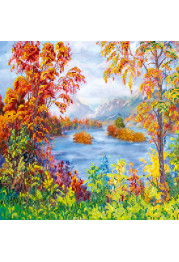 Charts on artistic canvas Autumn Tale