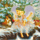 Charts on artistic canvas Christmas gift