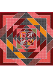 Charts on artistic canvas Decor pattern