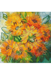 Charts on artistic canvas Gold of Summer