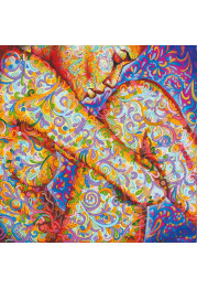 Charts on artistic canvas Color mehendi