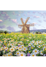 Charts on artistic canvas The mill