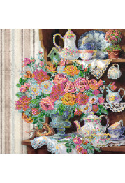 Charts on artistic canvas English breakfast
