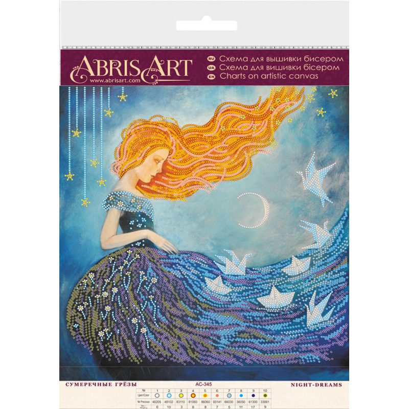 Charts on artistic canvas Night-dreams