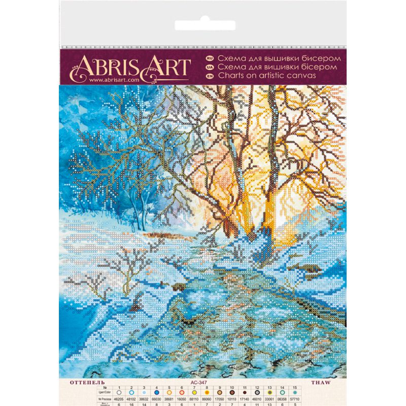 Charts on artistic canvas Thaw