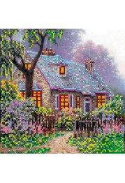 Charts on artistic canvas Fairytale House