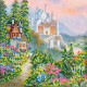 Charts on artistic canvas The Magic Castle