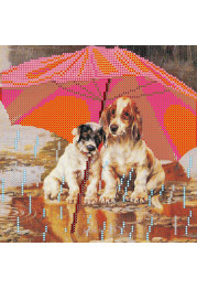 Charts on artistic canvas Friends