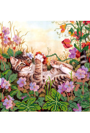 Charts on artistic canvas Fun in flowers