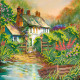 Charts on artistic canvas Backwater