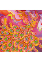Charts on artistic canvas Firebird