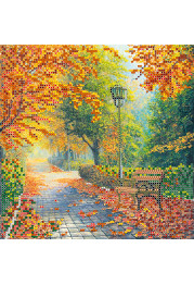 Charts on artistic canvas Tansparent autumn
