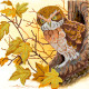 Charts on artistic canvas Wood fairy tale