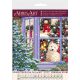 Charts on artistic canvas Crismas stori