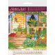 Charts on artistic canvas Summer terrase
