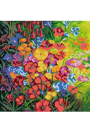 Charts on artistic canvas Flower canvas