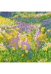 Charts on artistic canvas The solar field