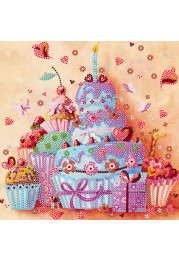 Charts on artistic canvas Visiting a sweet tooth