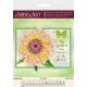 Charts on artistic canvas Zinnia