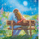 Charts on artistic canvas Evening date
