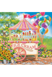 Charts on artistic canvas Sweet summer